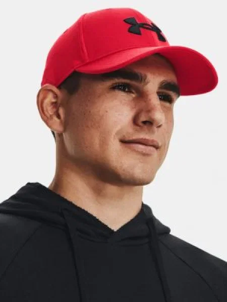 Férfi baseballsapka Under Armour Blitzing Adj black/black Blitzing Adj fekete