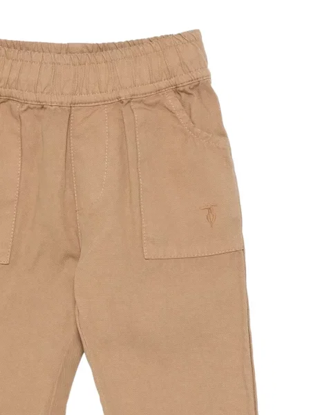 Spodnie dziecięce Trussardi brązowe