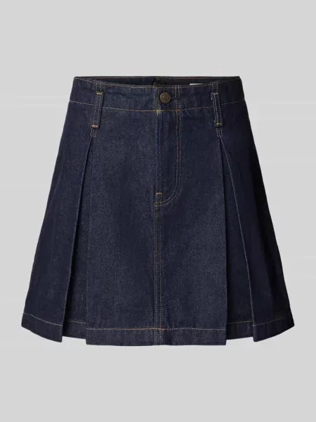 Mała mały spódnica jeansowa Calvin Klein Jeans czarna