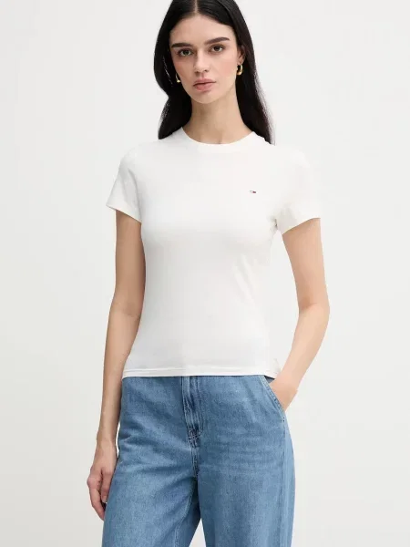 Тениска Tommy Jeans 2 броя дамска черно