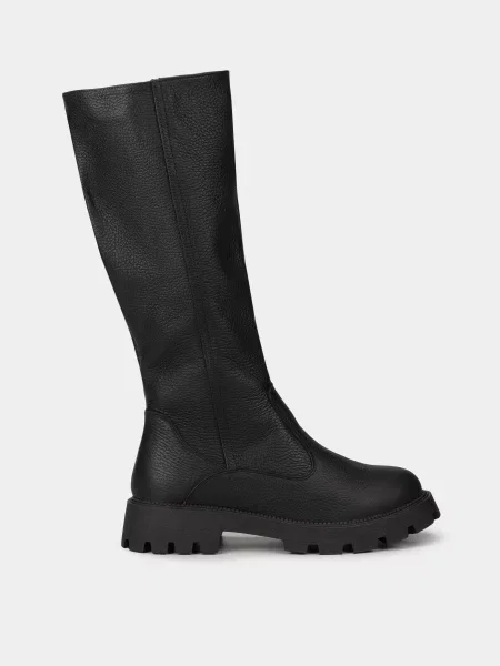 Braska Чоботи Текстиль чорний