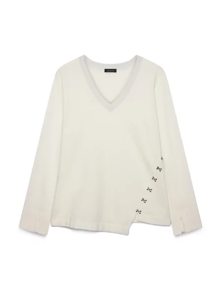 Sweter Fiorella Rubino biały