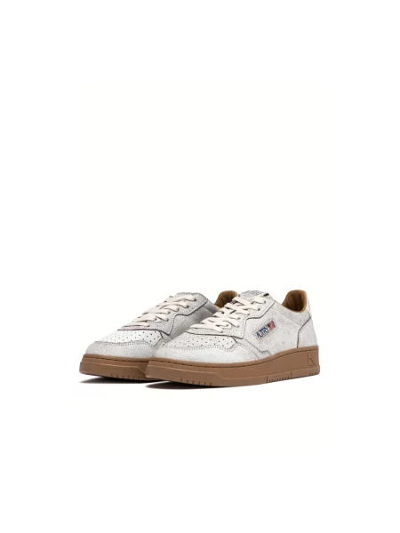 Sneakersy Autry skórzane białe