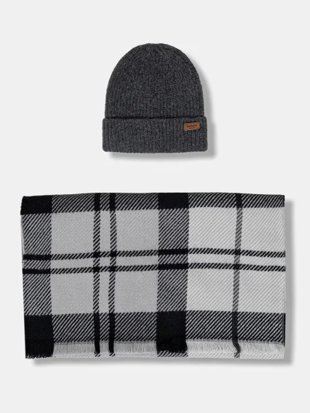 Căciulă Barbour gri