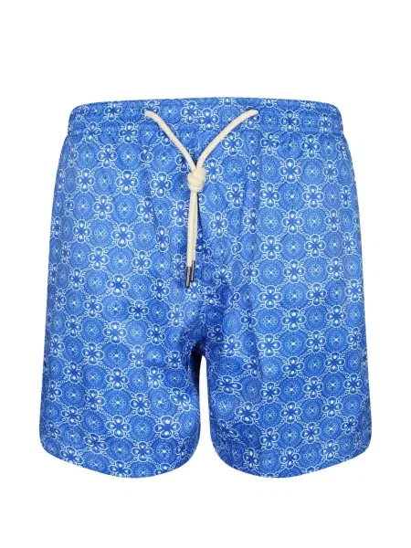 Slip de baie Peninsula Swimwear cu cordon albastru