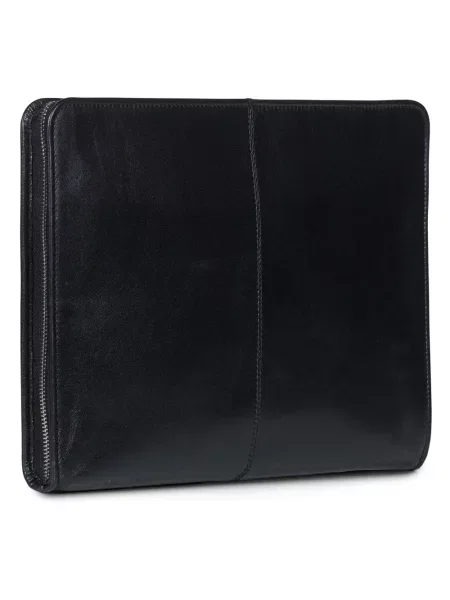 Torba na laptopa Howard London skórzana czarna