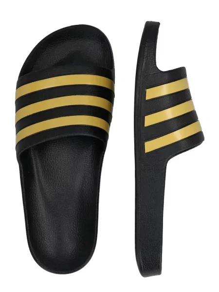 ADIDAS SPORTSWEAR Nizki natikači Adilette Aqua limona črna