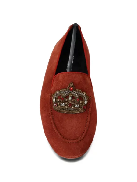 Pantofi loafer Dolce & Gabbana maro