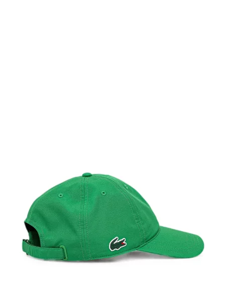 Șapcă Lacoste cu autograf verde