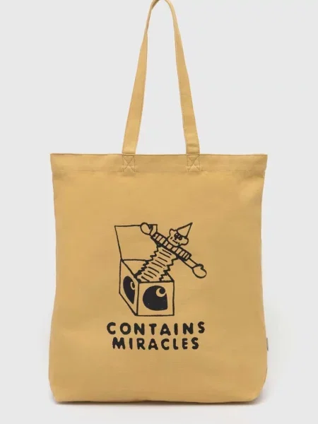 Τσάντα Carhartt WIP Stamp Tote μπεζ