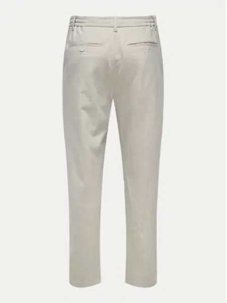 Only & Sons Chino kalhoty Lou Tapered Fit béžová