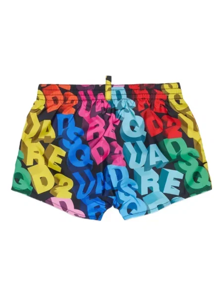 Kąpielówki dziecięce Dsquared2 czarne