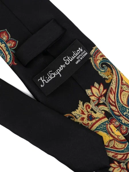 Γραβάτα Kidsuper paisley μαύρο