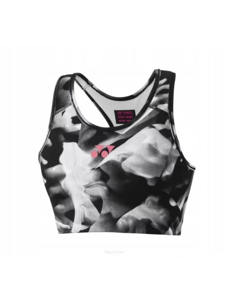 Stanik tenisowy Yonex Sports Bra Club Team czarny