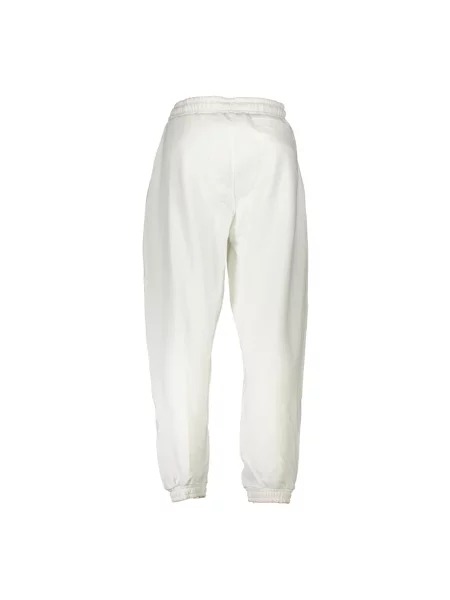 Spodnie Calvin Klein białe