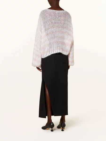 Loewe Spódnica Jeansowa schwarz czarna