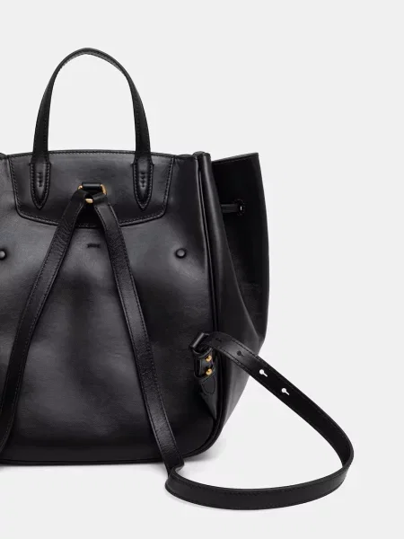 Polo Ralph Lauren plecak skórzany czarny
