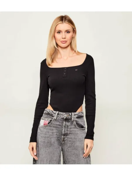 Tommy Jeans body negru
