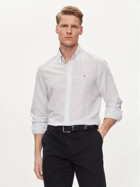 Tommy Hilfiger Koszula Błękitny niebieska