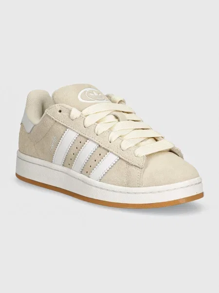 Superge iz semiša adidas Originals Campus bež