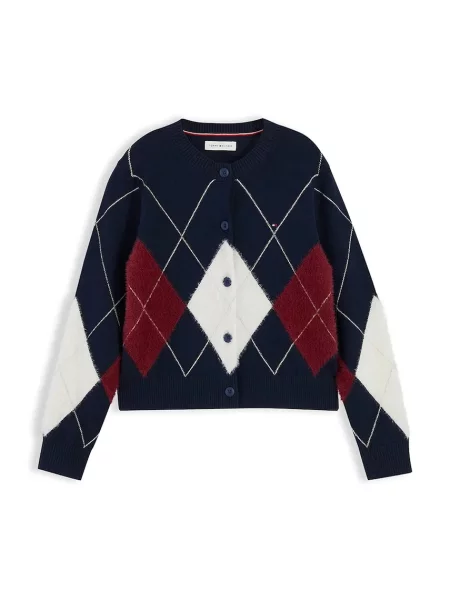 Tommy Hilfiger cardigan pentru copii cu amestec de lână