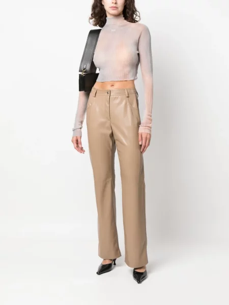 Kožené kalhoty Msgm