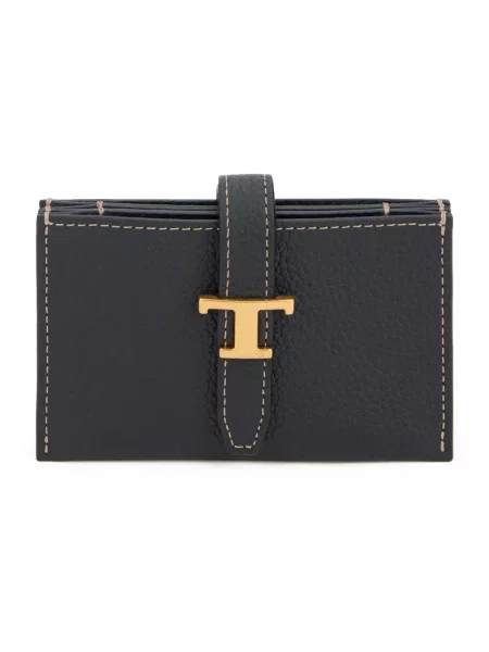 Portfel Tod's skórzany czarny