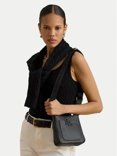 Torebka LAUREN RALPH LAUREN czarna