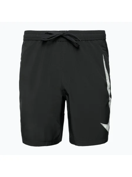 Pantaloni scurți pentru bărbați Nike Form Swoosh Dri-Fit 7" alb/negru alb