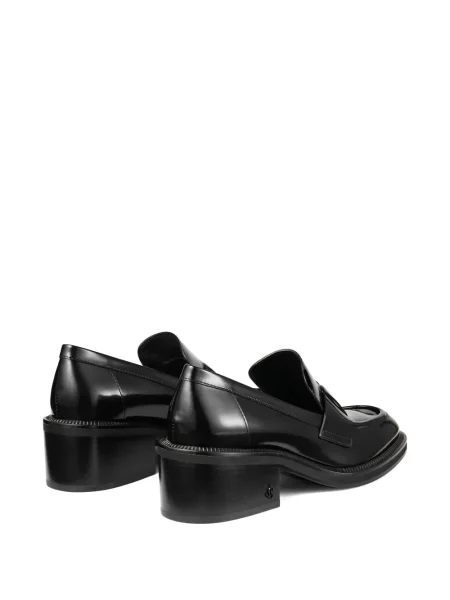 Кожени лоуфъри Jimmy Choo черно