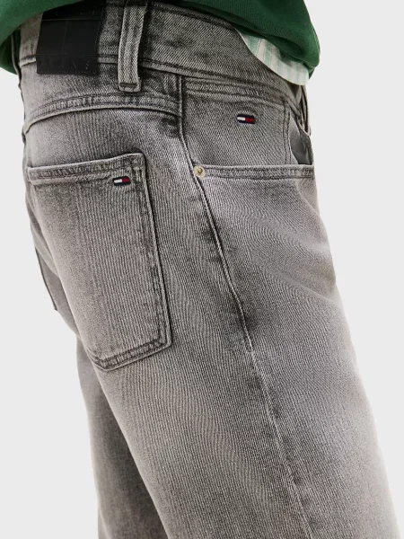 Джинсовые шорты Tommy Jeans серые
