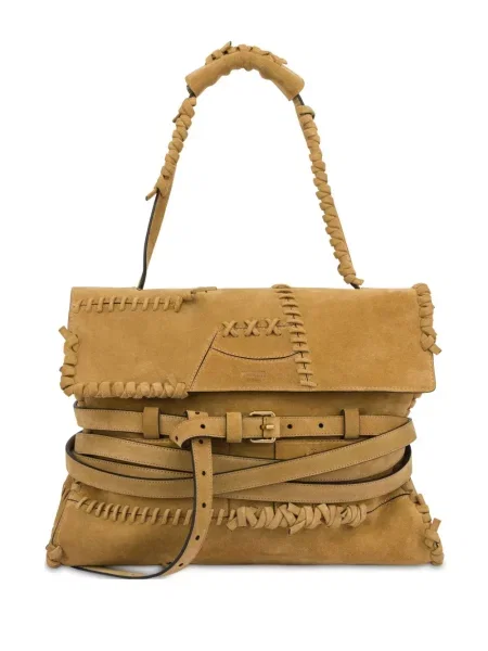 Geantă Moschino maro