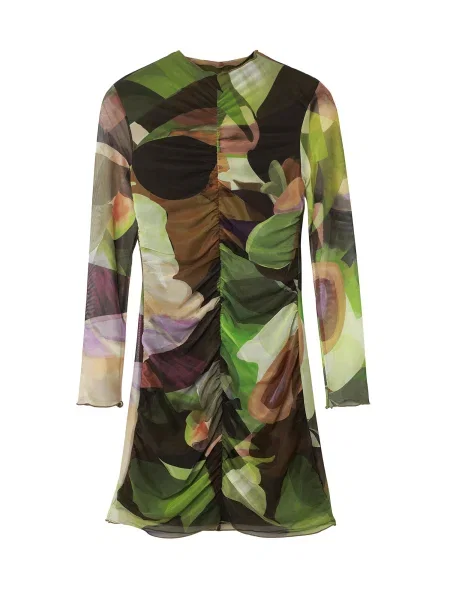 Desigual Hétköznapi ruha Camouflage Lacroix zöld