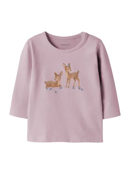 NAME IT Tricou NBFRAMBIBI safir mov liliachiu maro