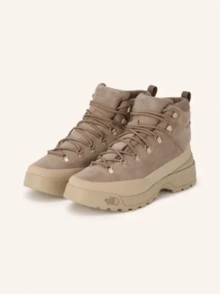 The North Face Botki Sznurowane Glenclyffe Mid Insulated beige beżowe