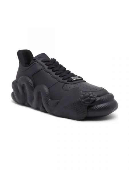 Giuseppe Zanotti Bőr sneakers tornacipő B COBRA fekete