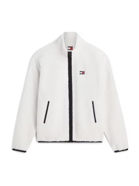 Ursuleț de pluș geacă de blugi Tommy Jeans alb