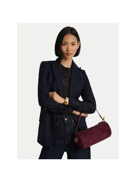 Geantă LAUREN RALPH LAUREN Vișiniu