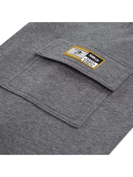 Gyerek fleece melegítő felső Nike szürke