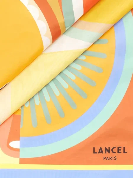 Fular Lancel portocaliu