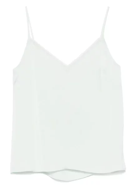 Top Twinset din satin verde