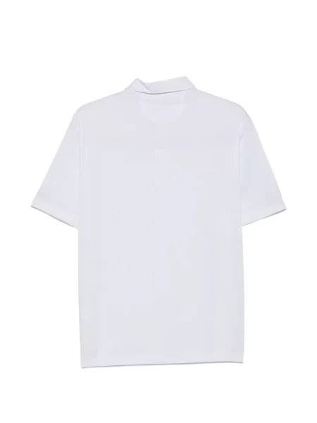 Scurt tricou polo Kangra alb