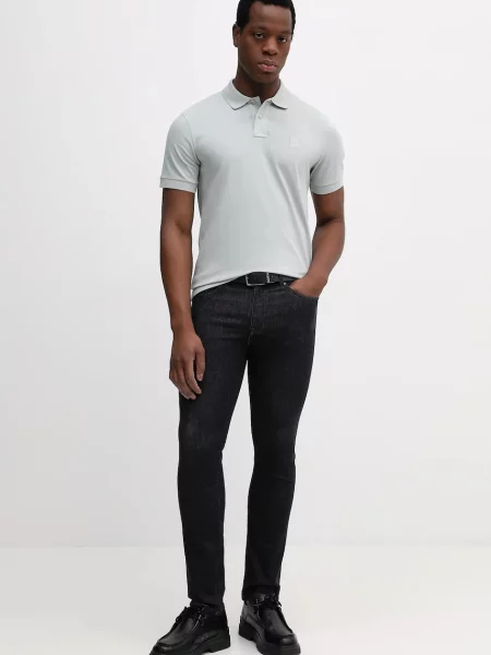 Поло Boss Orange оранжевое