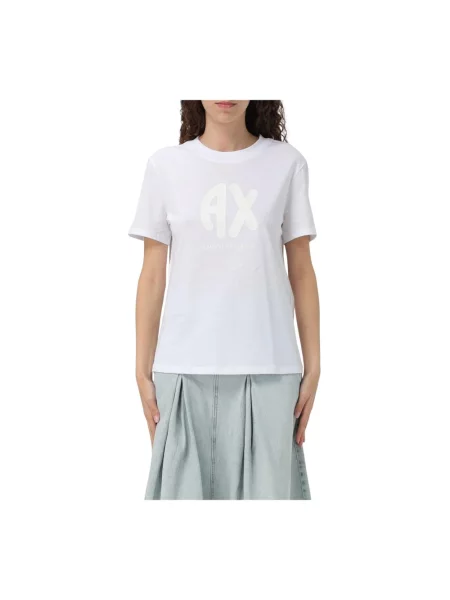 Armani Exchange t-shirt biały