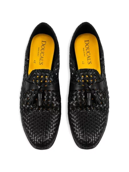 Pantofi loafer Doucal's din piele negru