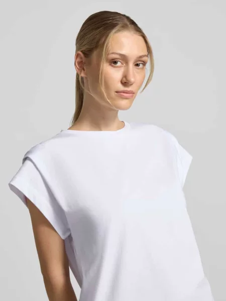 T-shirt z bawełny model PIO' Ba&sh biała