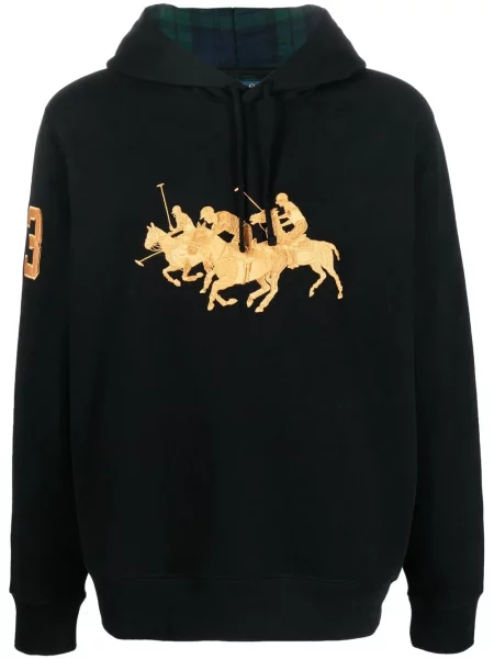 Pletene čarape Polo Ralph Lauren s printom lepršave siva