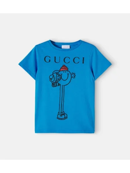 Gyerek póló Gucci kék
