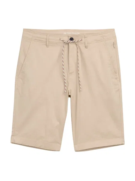 TOM TAILOR Chino hlače bež