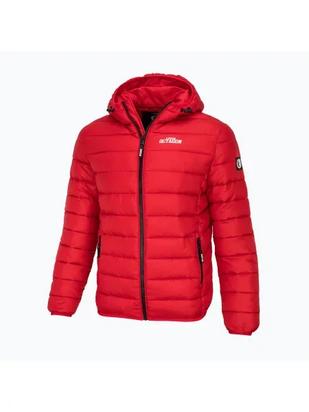 Мъжко зимно яке Octagon Legion Florida red червено
